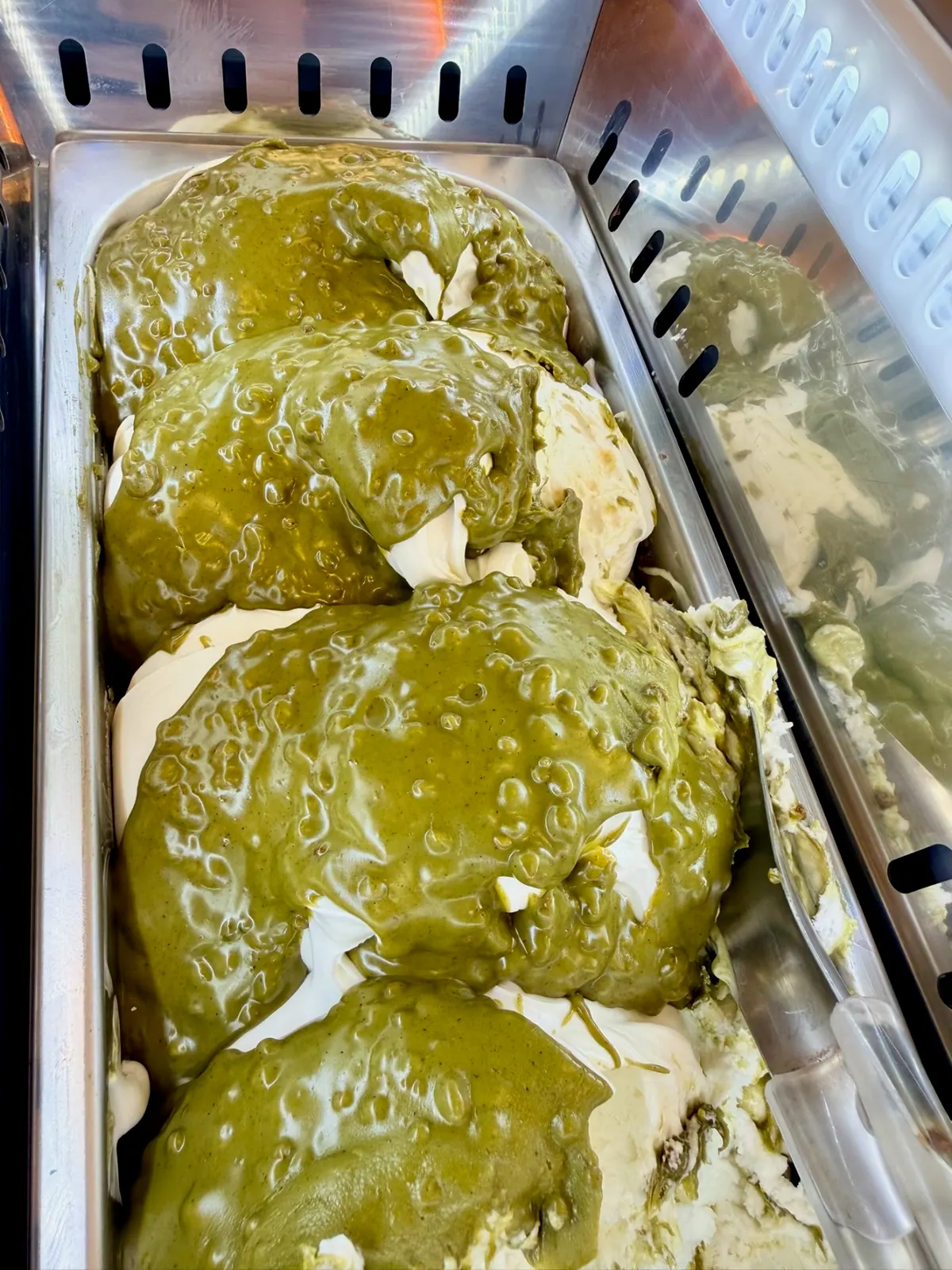 Gelato Pistacchio Crock — Base Latte con Pistacchio croccante